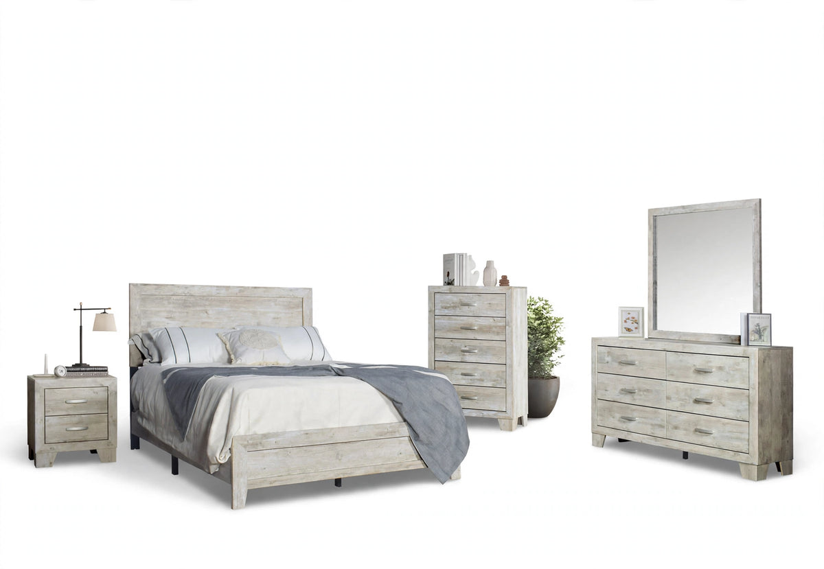 Celeste Modern Walnut Bedroom Set