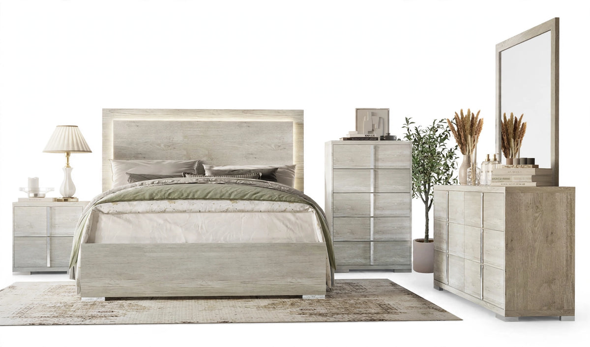 Jewel Manor Walnut Bedroom Set