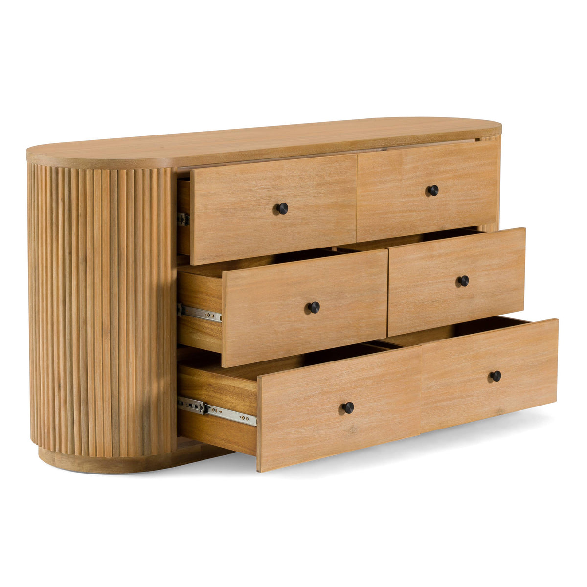 Jacobson - Modern Natural Acacia Dresser - original 2