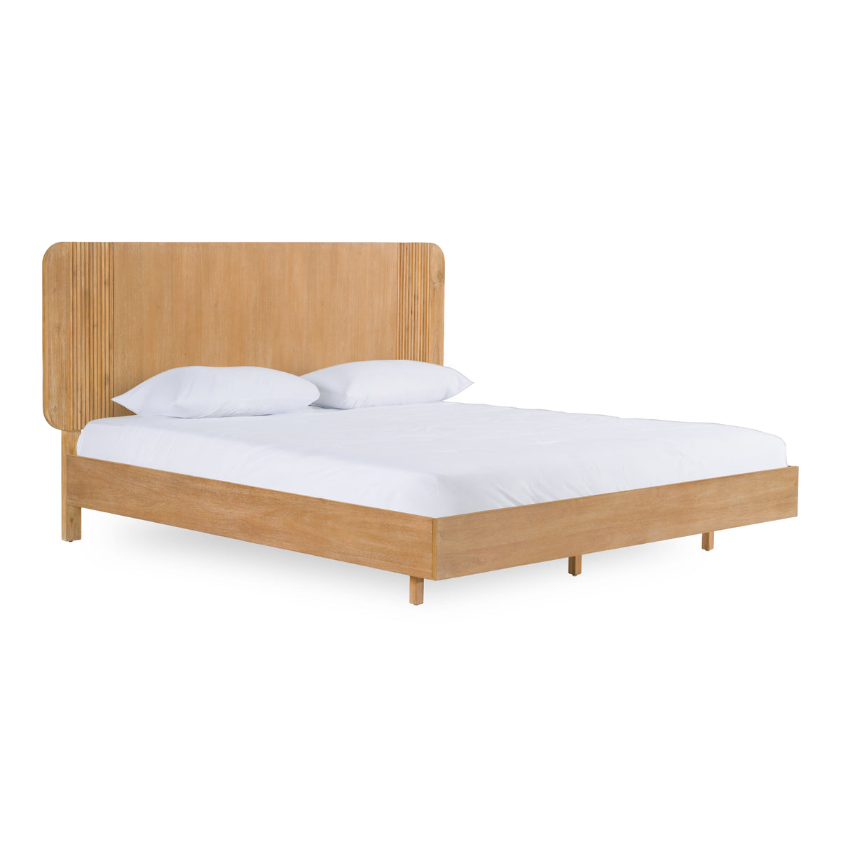 Jacobson - Modern Natural Acacia Bed - original 1