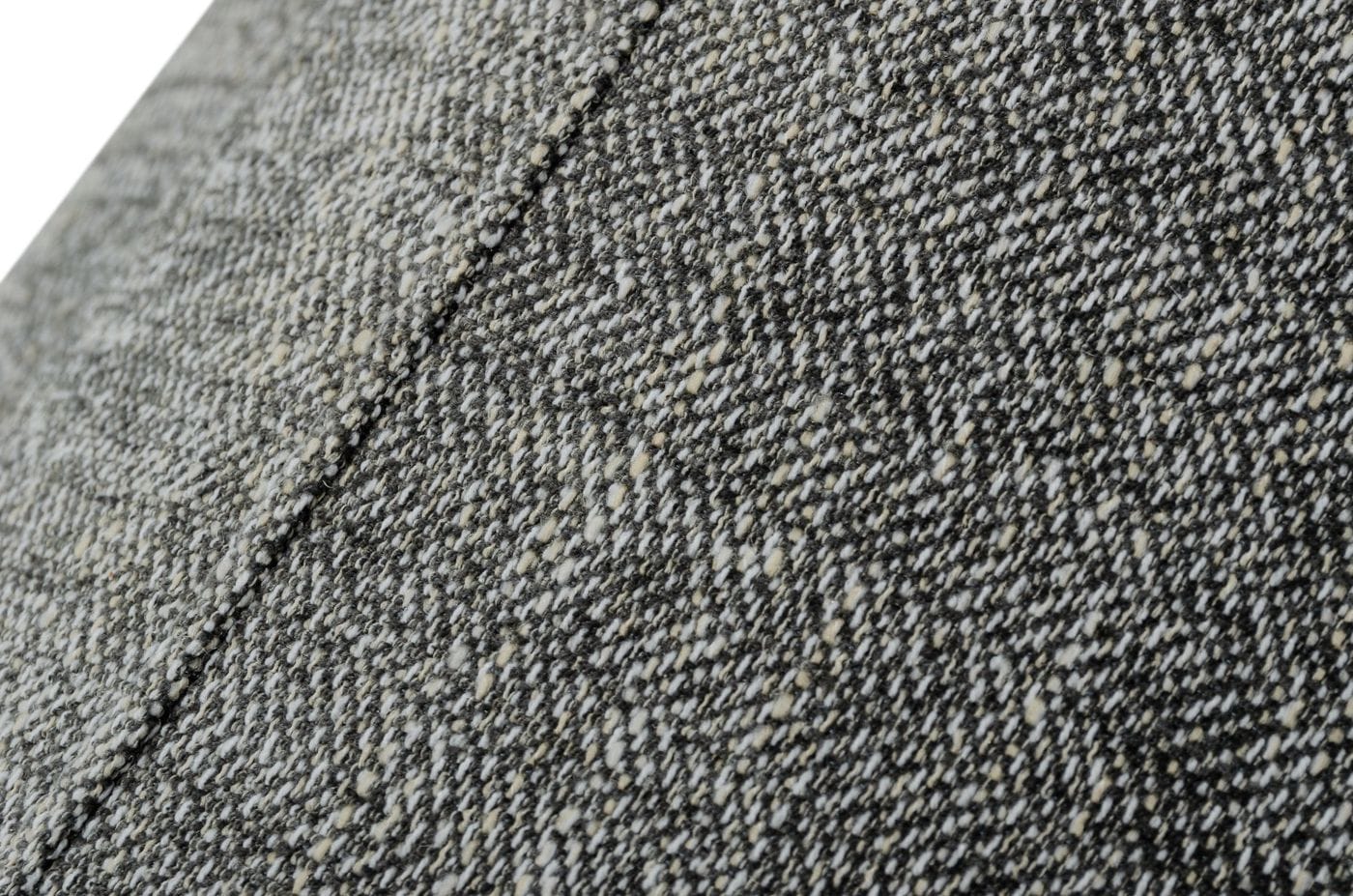 Divani Casa Janina - Modern Dark Grey Fabric Sofa