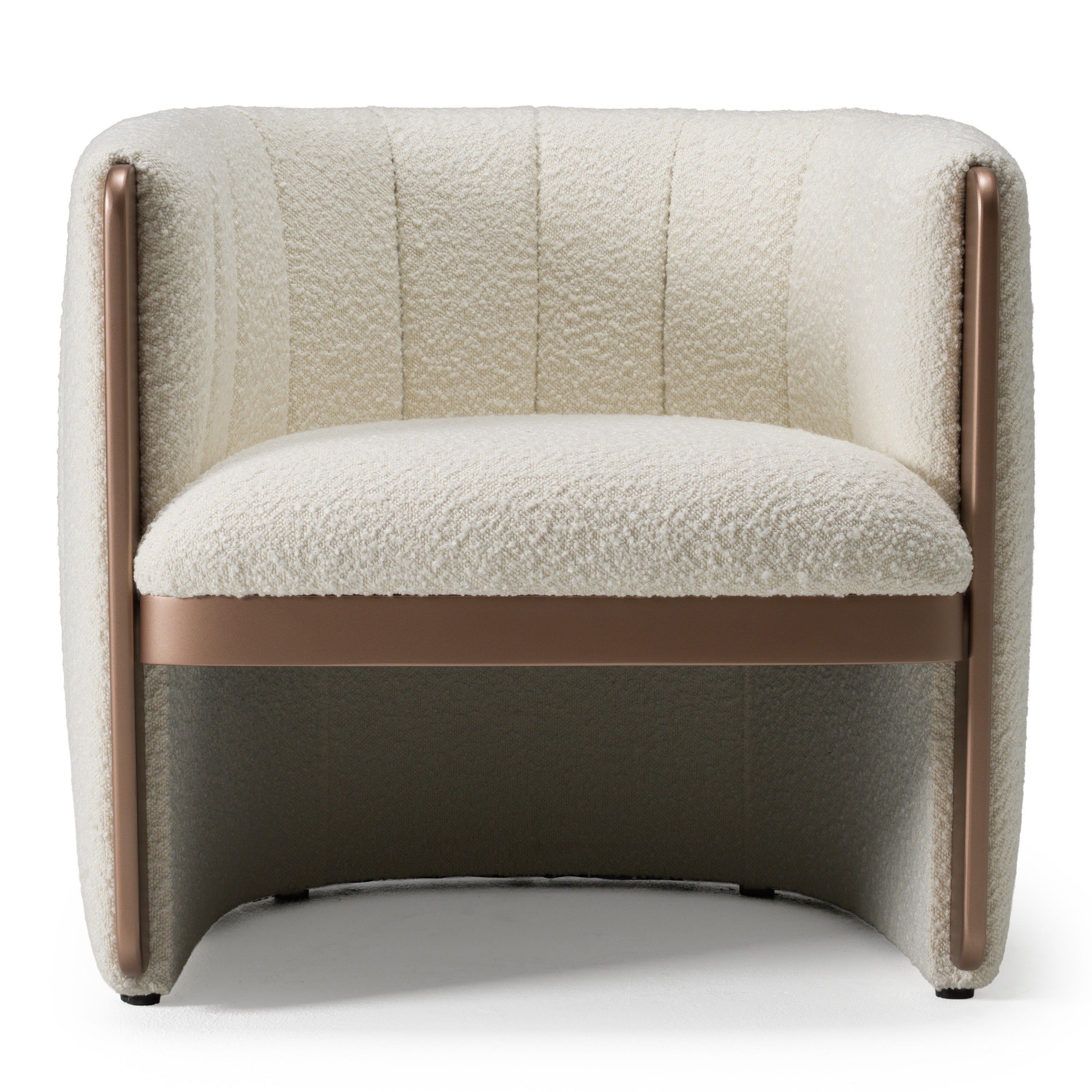 Modrest - Joselyn Modern Cream Fabric Accent Chair