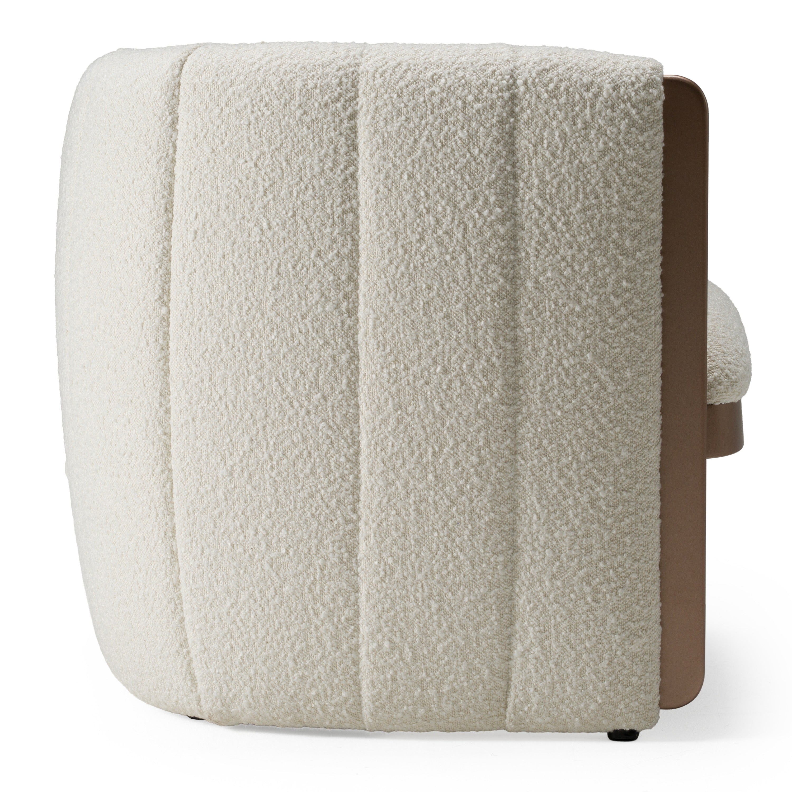 Modrest - Joselyn Modern Cream Fabric Accent Chair
