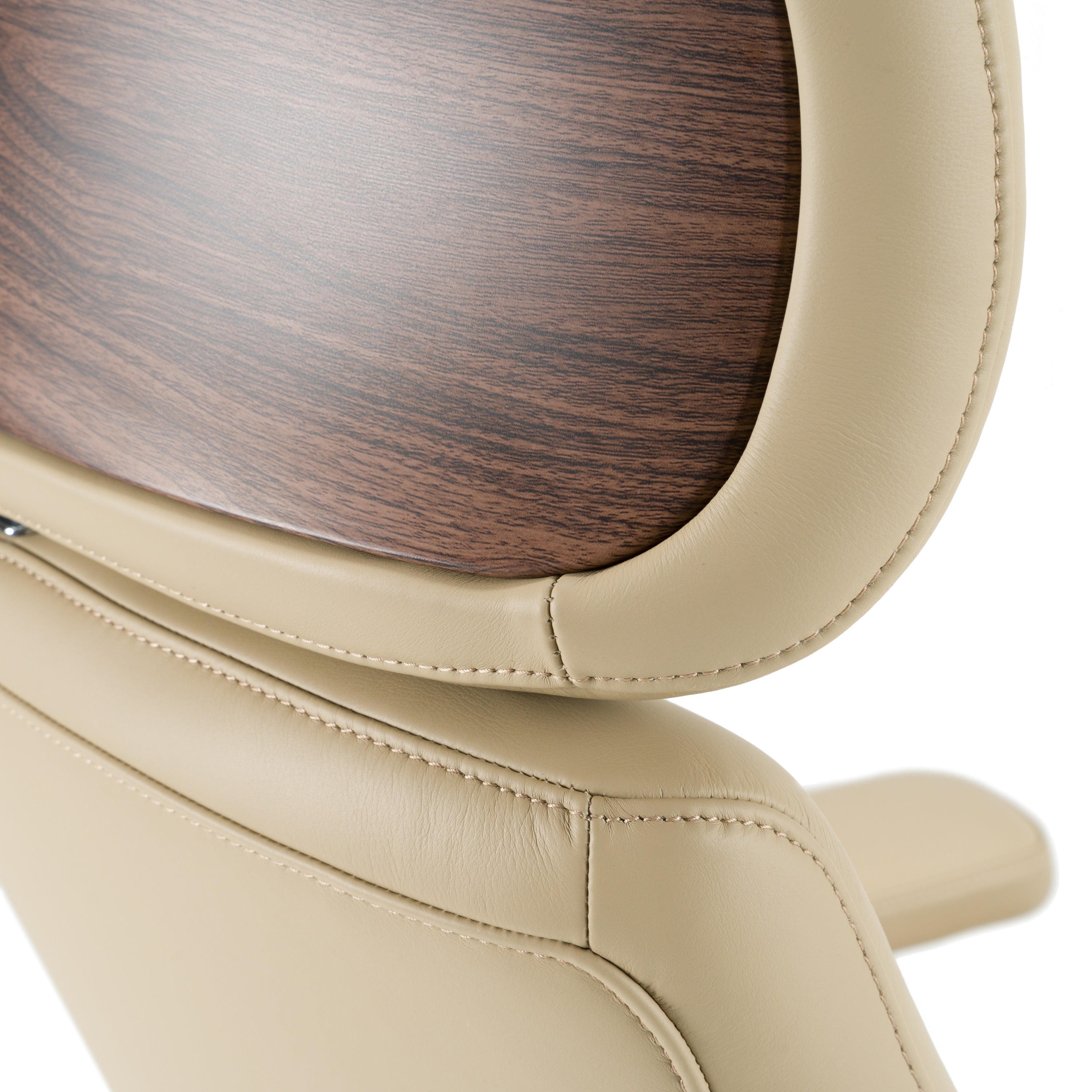 Modrest Johnson - Modern Beige Leather Executive Office Chair
