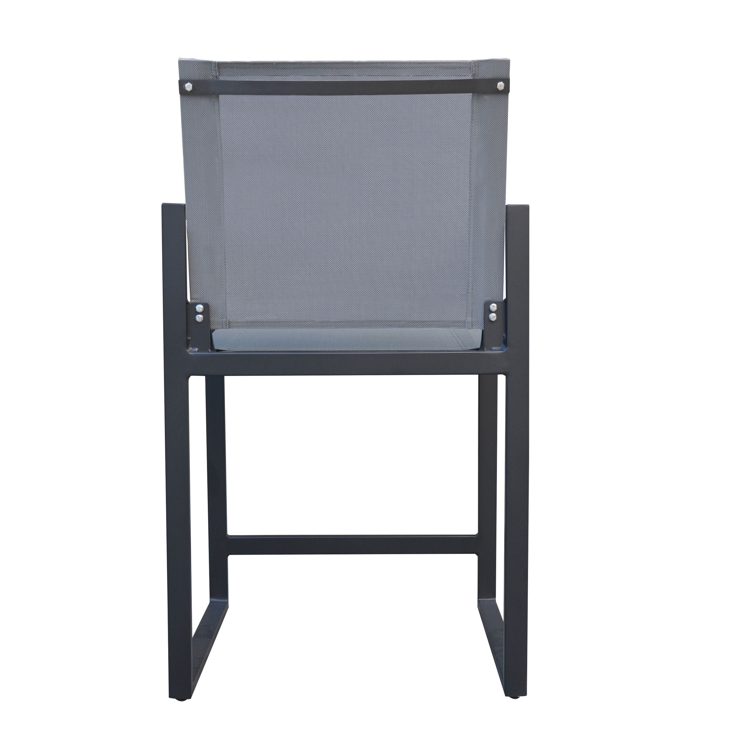 Renava Kayak - Modern Dark Charcoal Outdoor Counter Stool