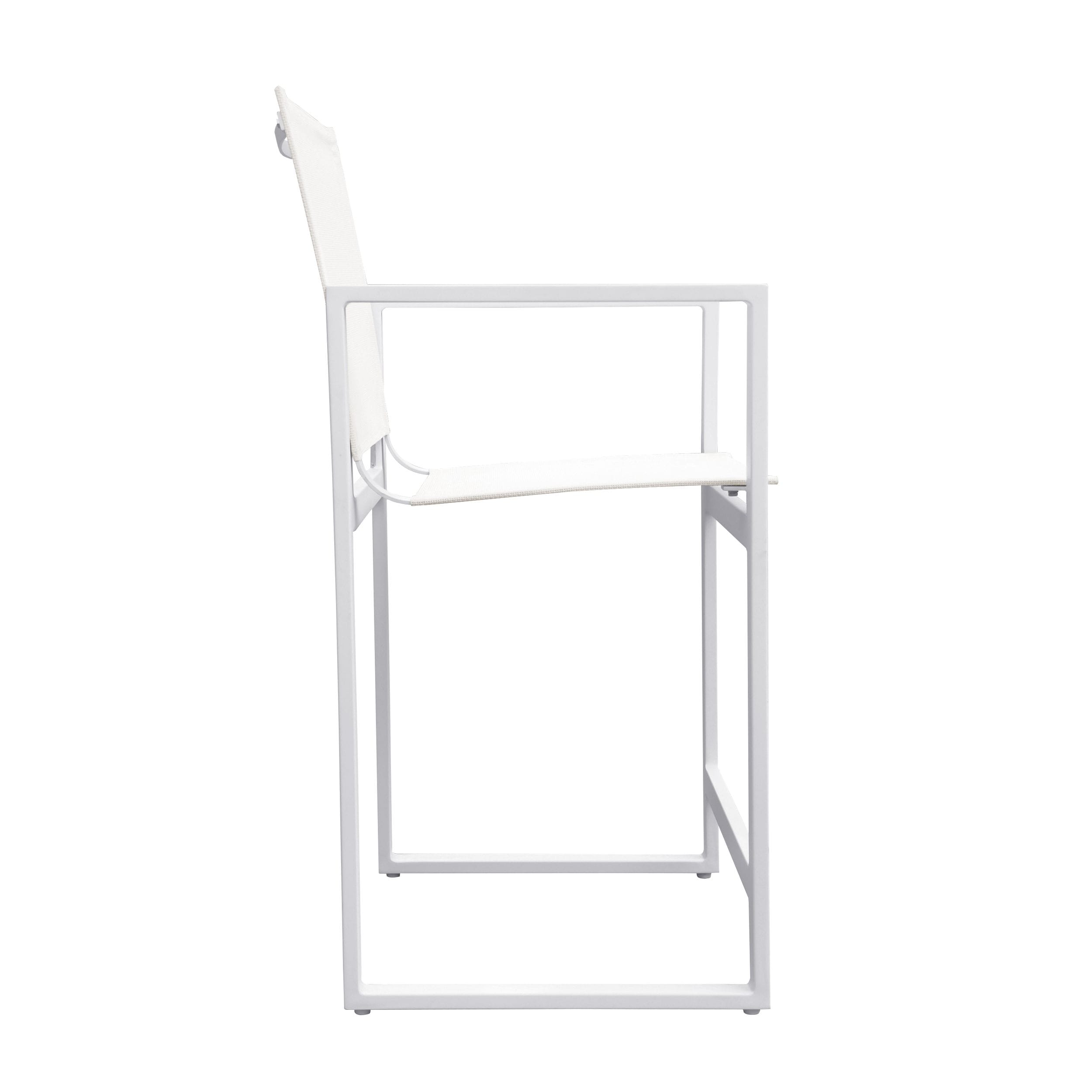 Renava Kayak - Modern White Outdoor Counter Stool