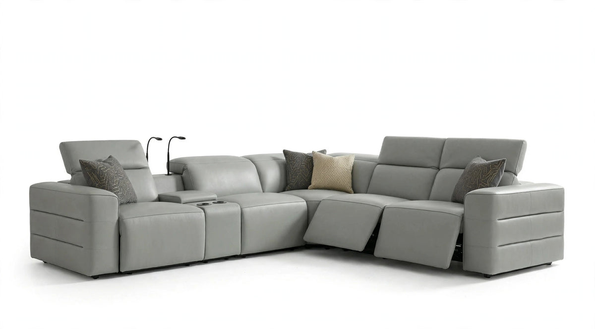 Holly Slate Power Reclining Sectional