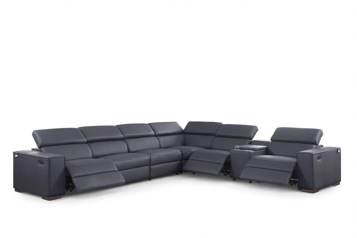 Picasso Graphite Grand Power Reclining Sectional