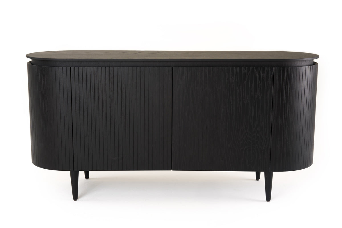 Miami - Modern Black Oak Buffet
