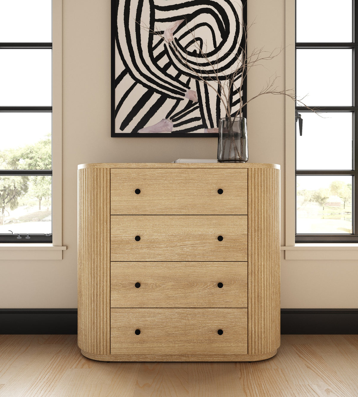 Jacobson - Modern Natural Acacia Chest