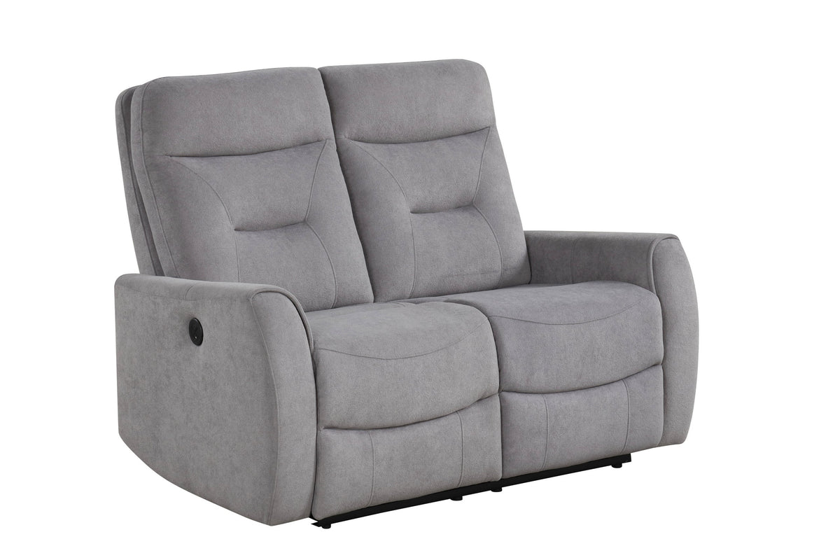 Nina Gray 3-Piece Power Reclining Set