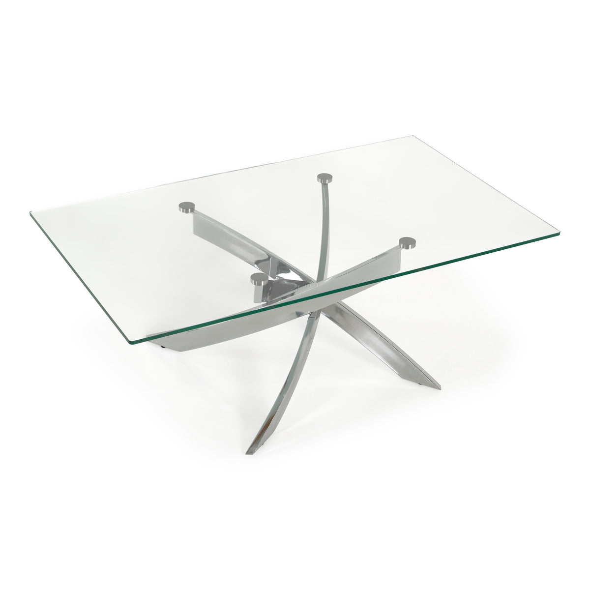 Pyrite Modern Glass Coffee Table - original 4