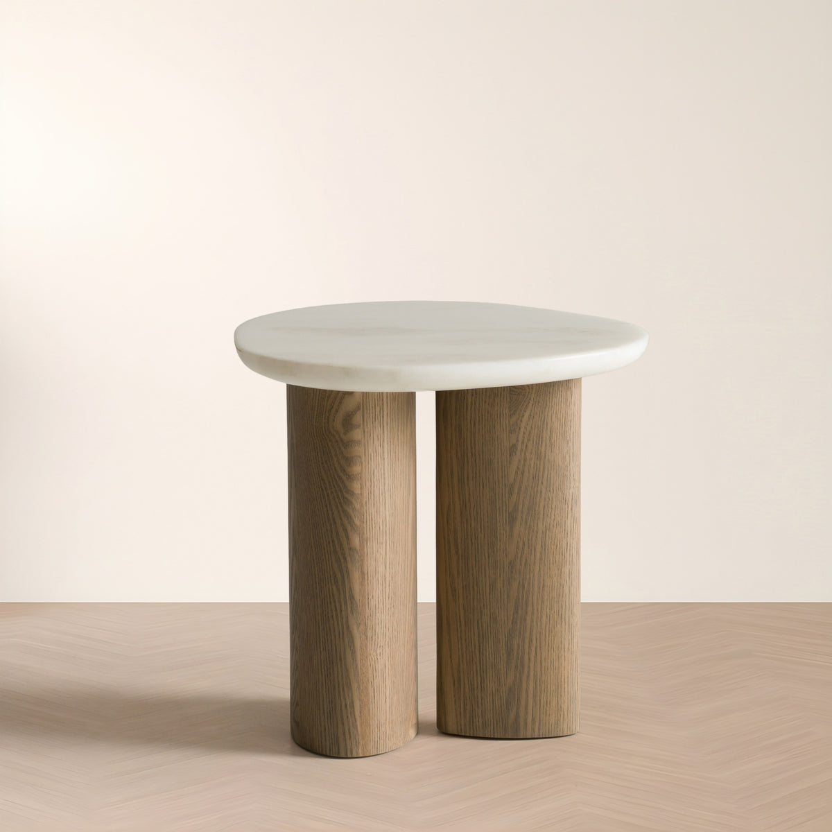 Raywood - Modern 3-Piece Buckwheat + Onyx Nesting Coffee Table Set - original 1
