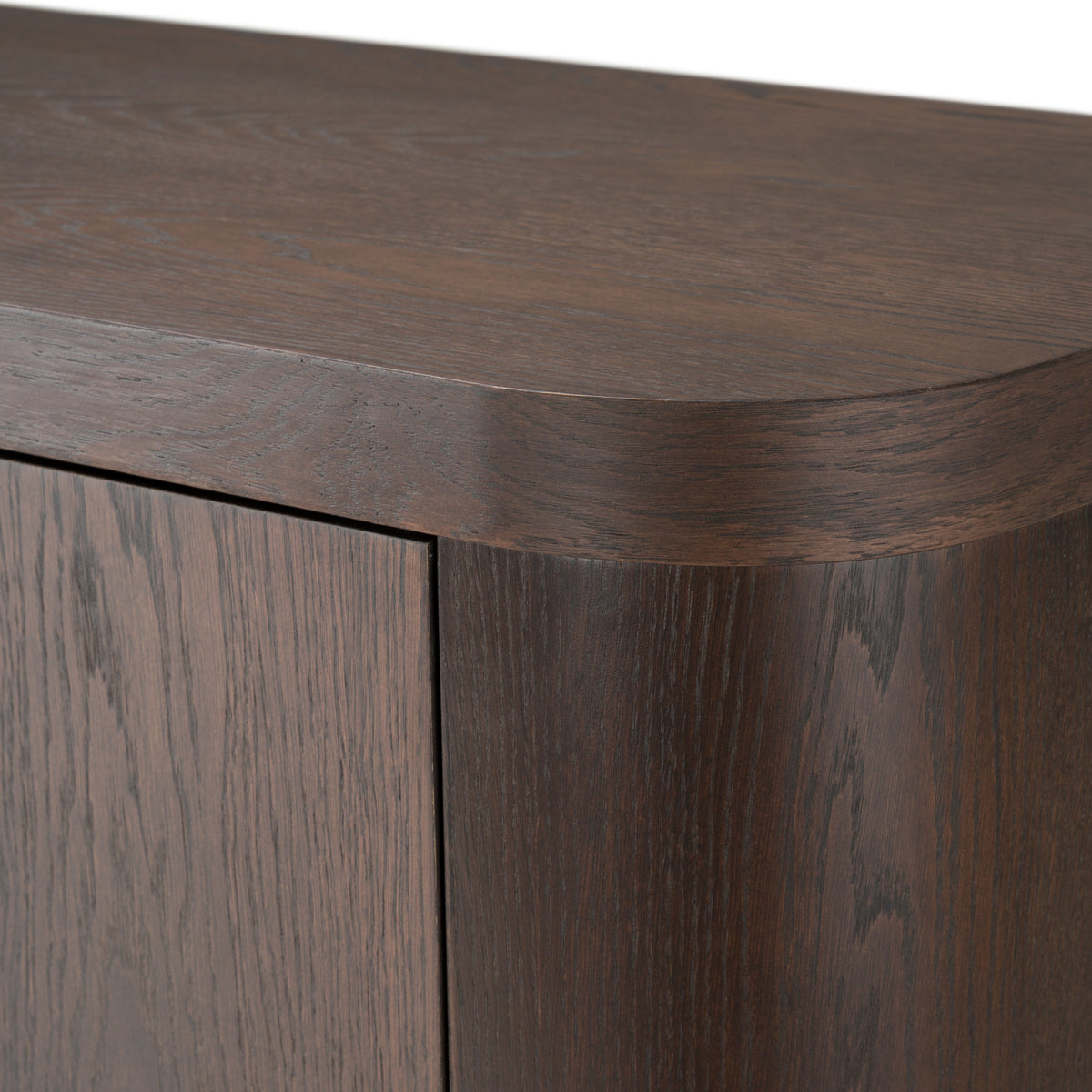 Richmond - Modern Brown Rounded Tall Buffet