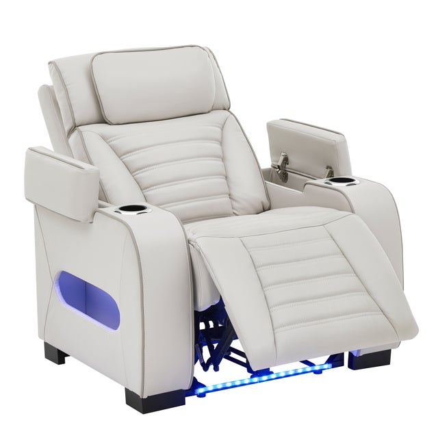 Dune Kyoto Power Reclining Sofa, Loveseat & Chair Set - studio shot