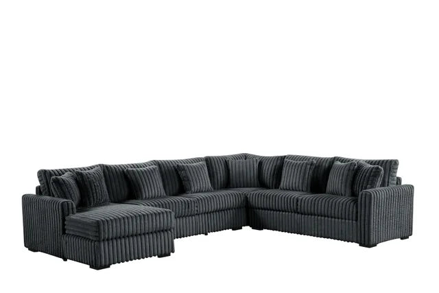 Solana Charcoal Sectional