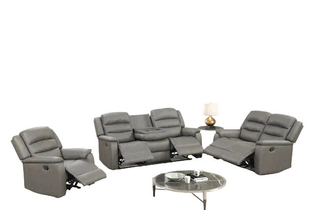 Hope Gray 3PC Reclining Set