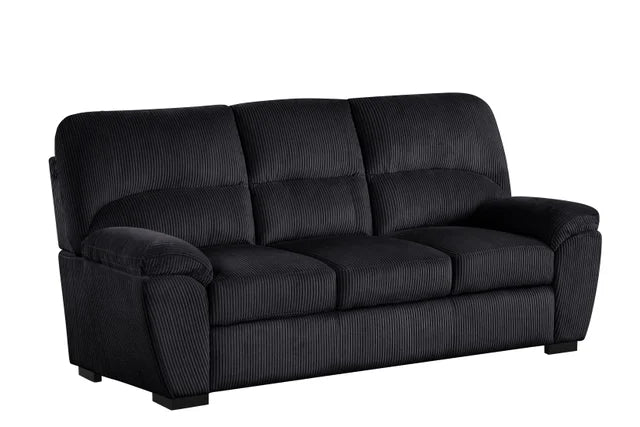 Tiffany10 Black - 2PC or 3PC Living Room Set