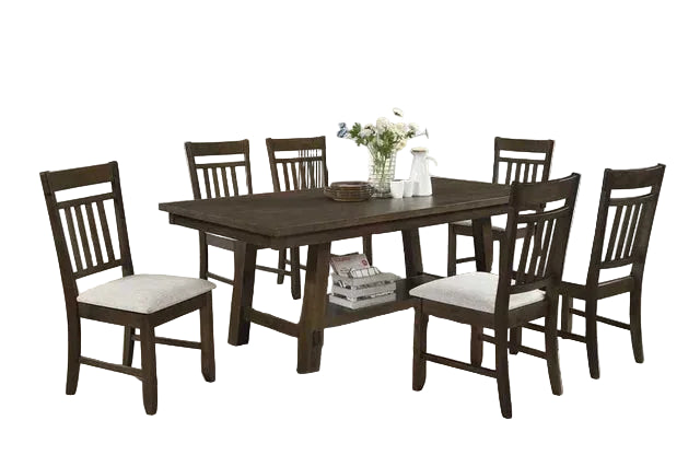 D360 - Dining Table & 6 Chairs Set