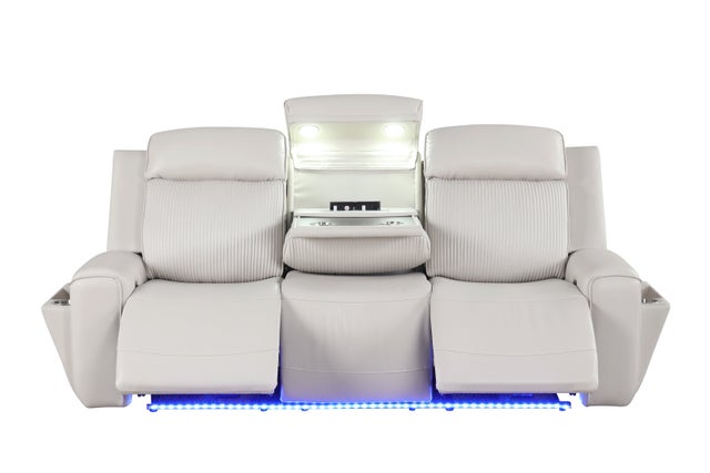 Dune Majestic Power Reclining Sofa, Loveseat & Chair Set - studio shot