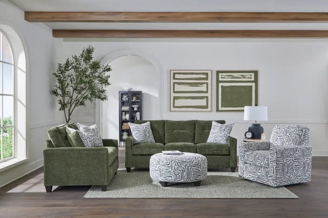 710 Olive Sofa & Loveseat Set