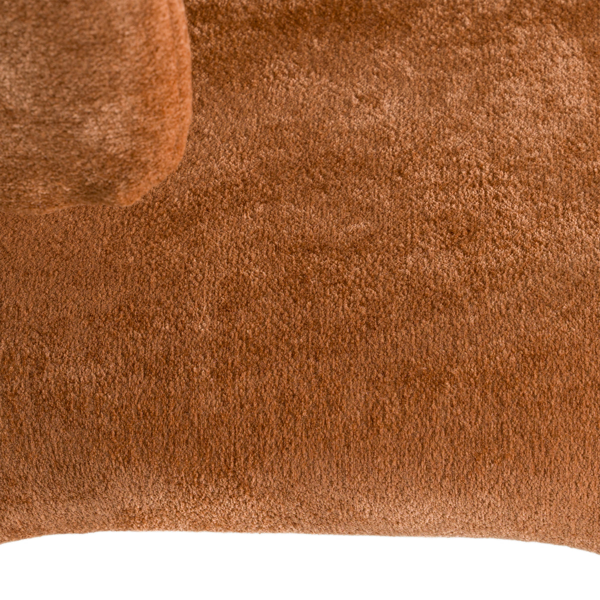 Saehee - Modern Rust Velvet Dining Chair - original 5