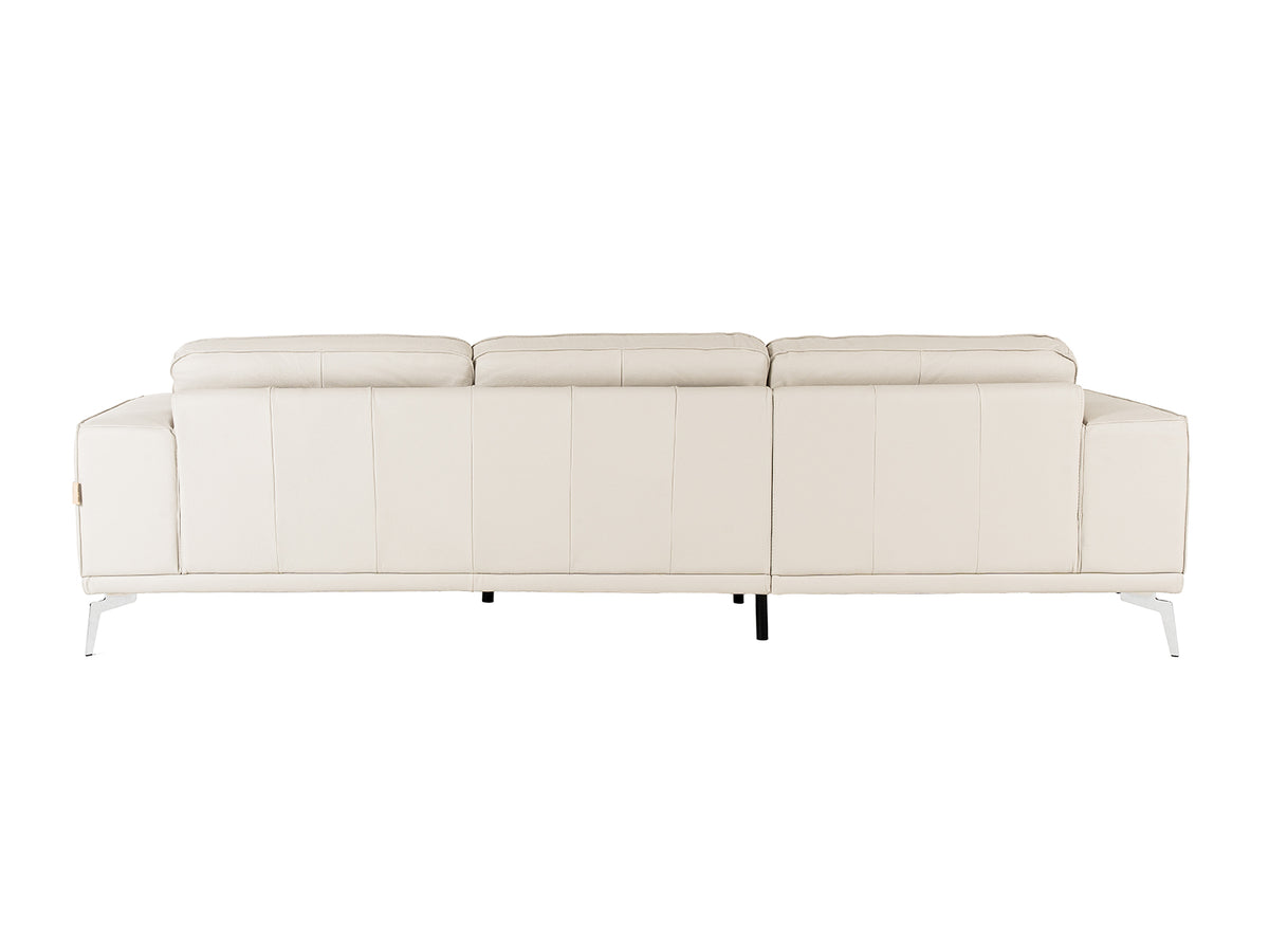 Soho - Italian Grey Leather Sofa