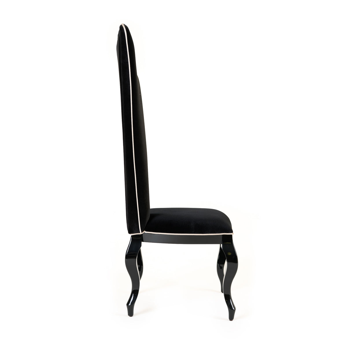 Sovereign - Transitional Black Fabric Chair (Set of 2)