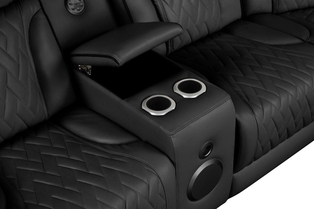 Spain Power Reclining Sectional (Power Headrests)