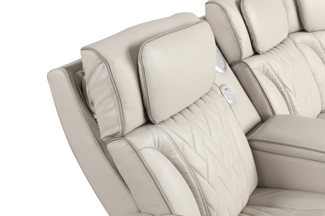 Spain Power Reclining Sectional (Power Headrests)