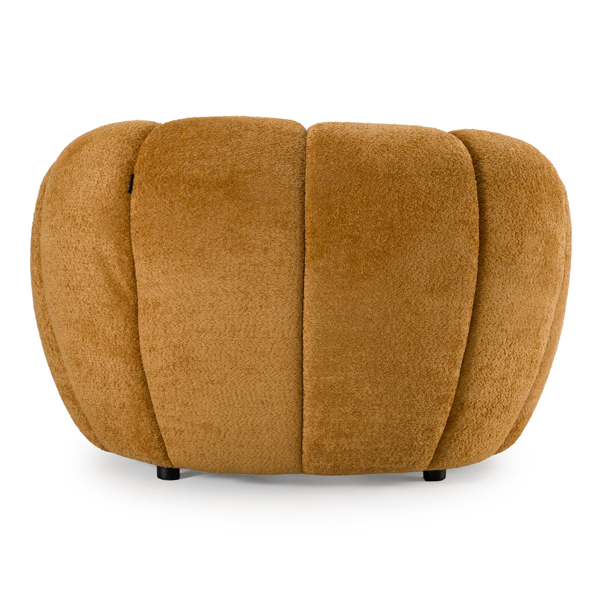 Suki - Modern Camel Fabric Lounge Chair - original 4