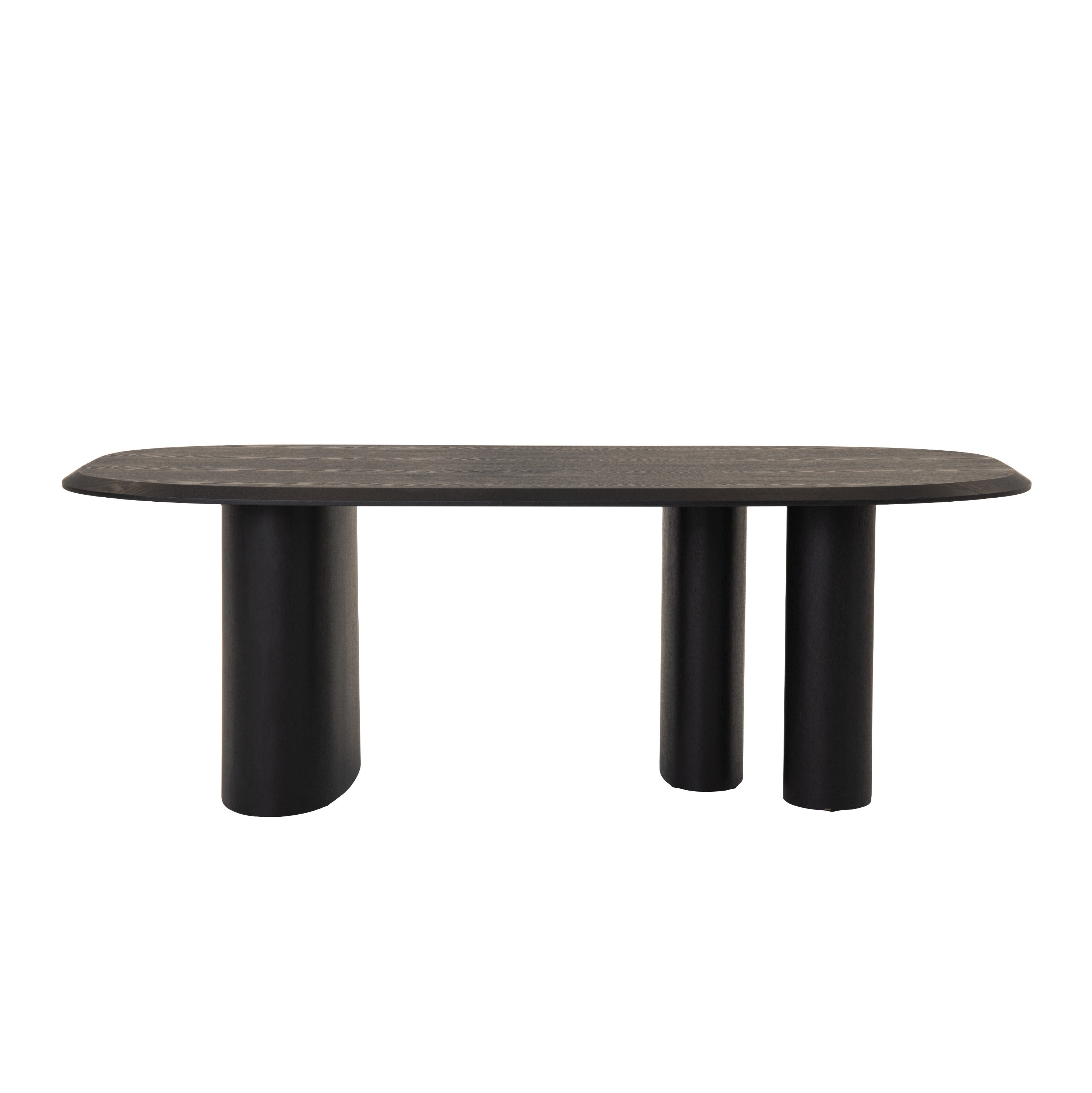 Modrest Summit - Modern 87" Black Ash Dining Table