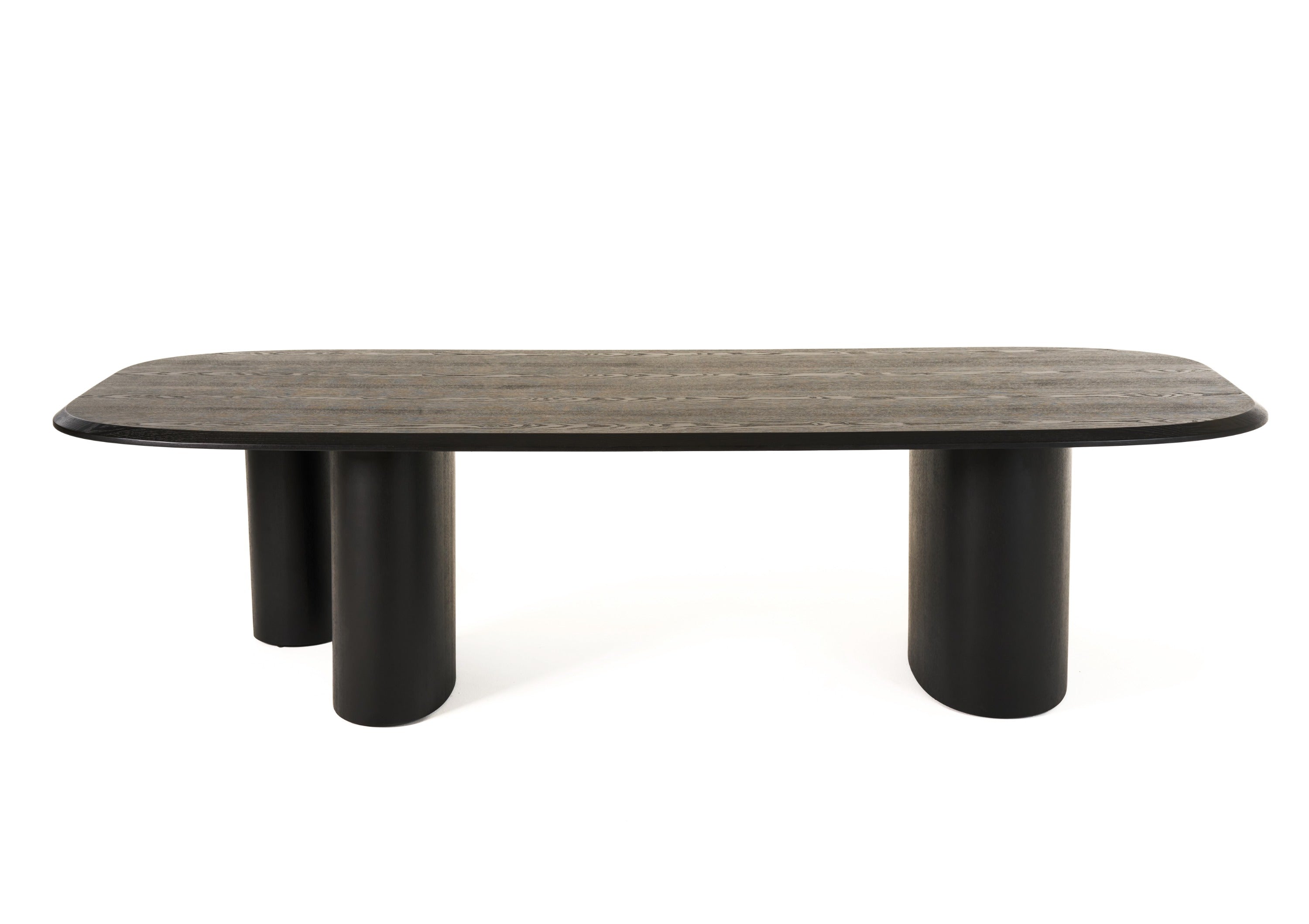 Modrest Summit - Modern 118" Black Ash Dining Table