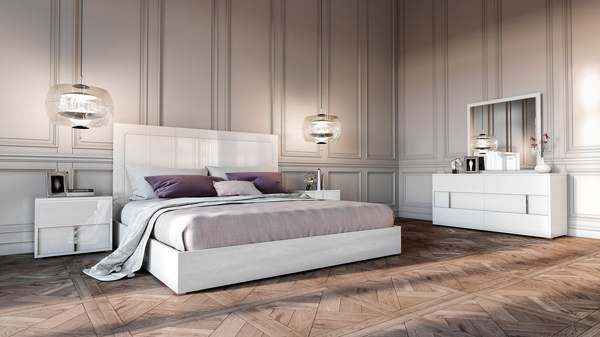 Modrest Nicla Italian Modern White Dresser