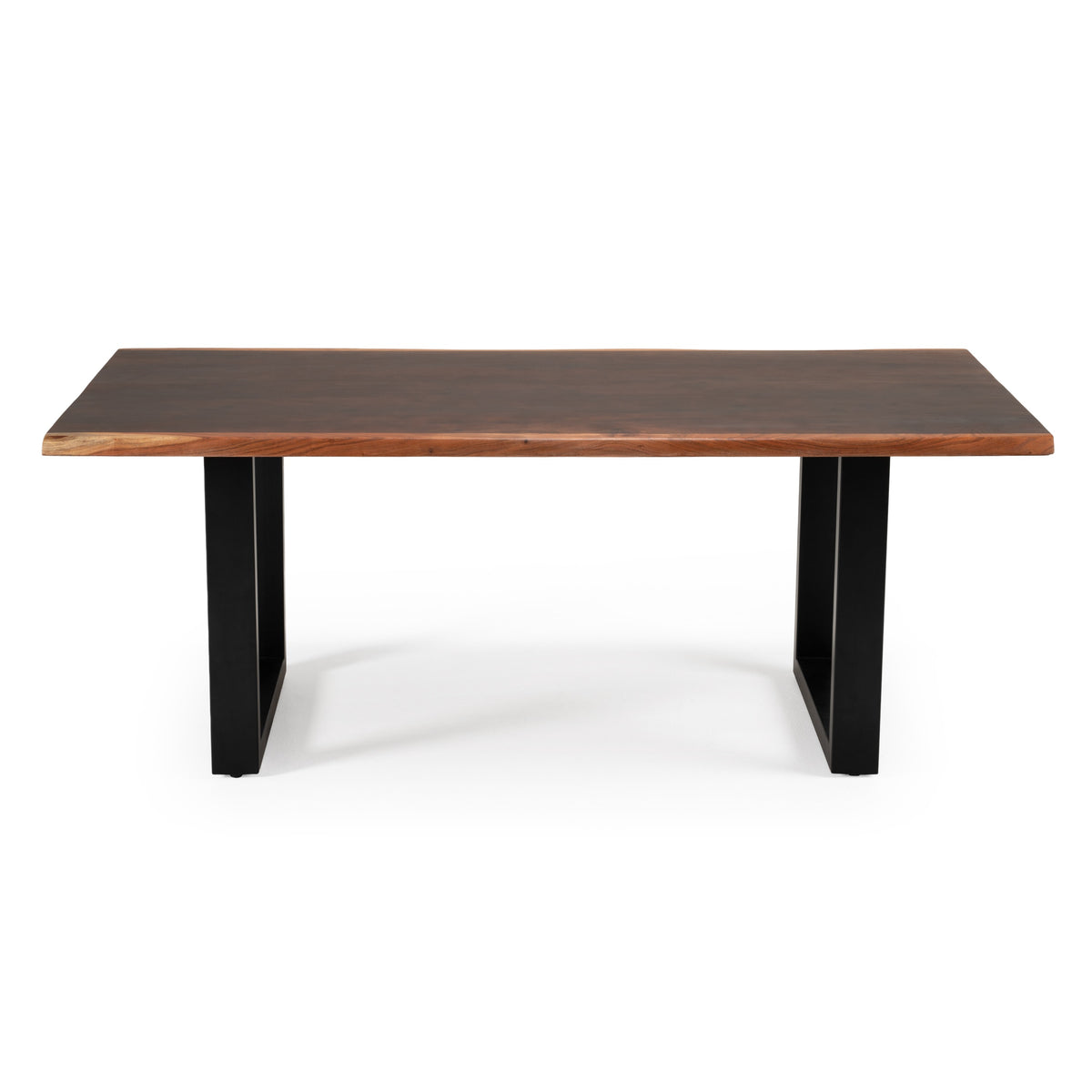 Taylor Modern 79" Live Edge Wood Dining Table