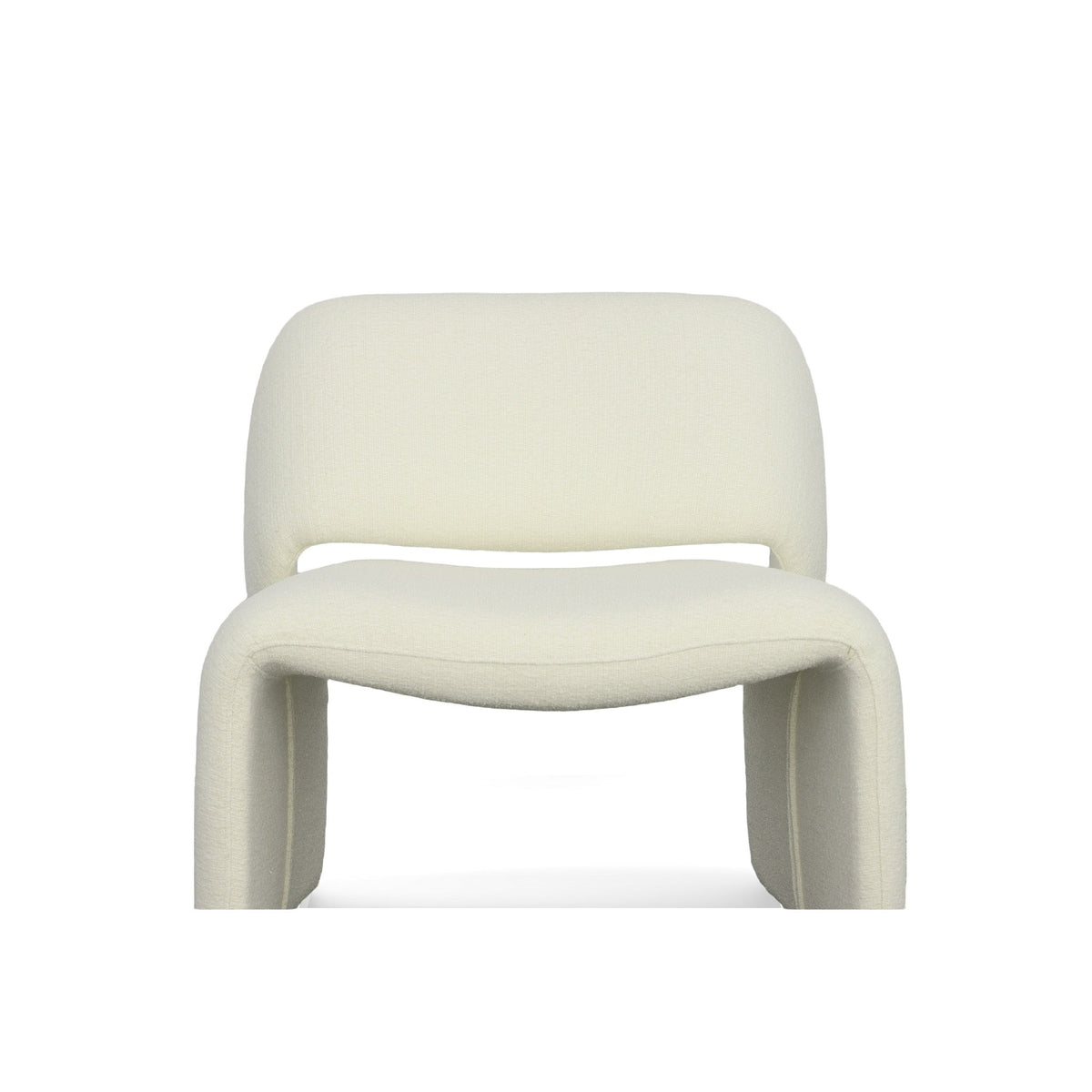 Tristan Modern Off White Fabric Accent Chair