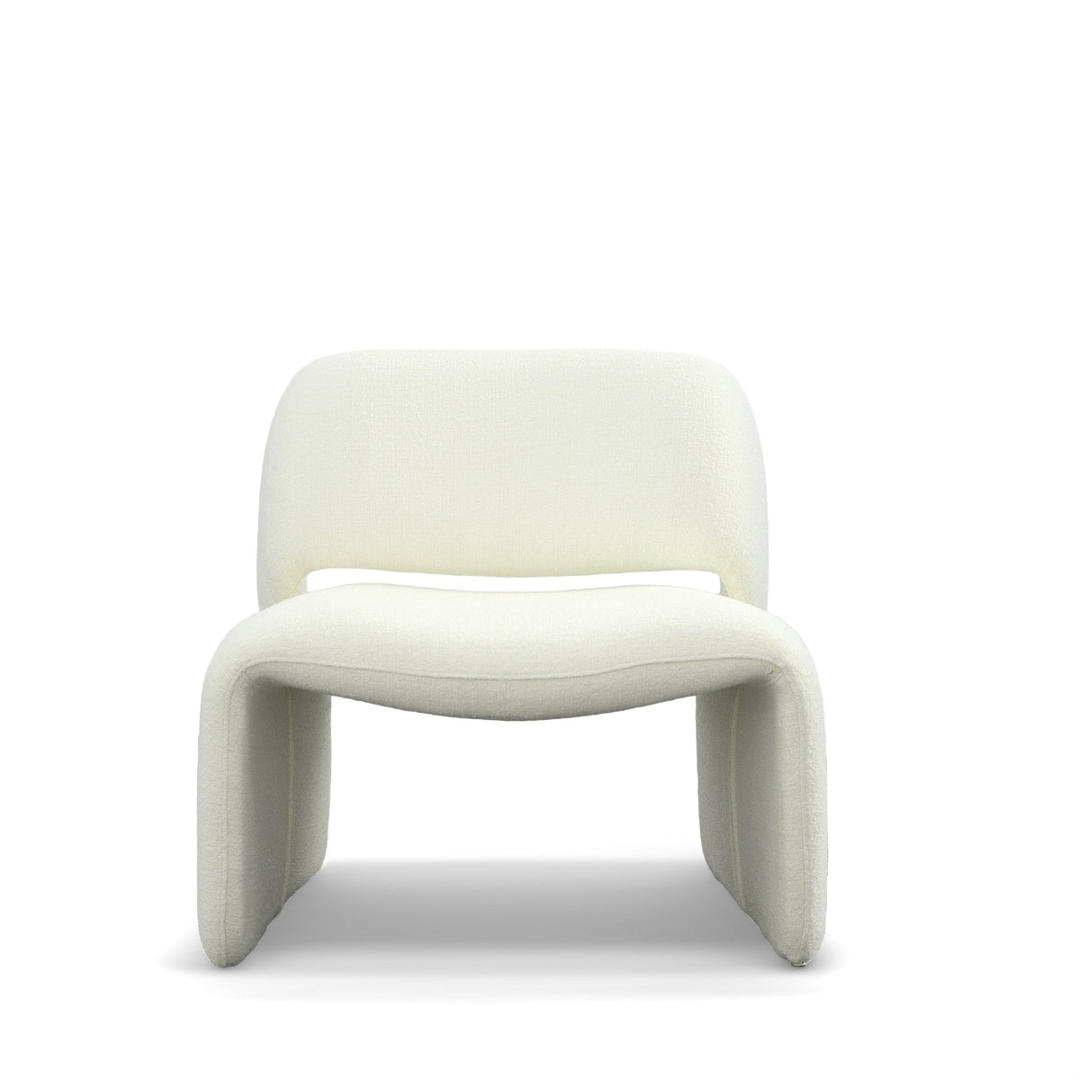 Tristan Modern Off White Fabric Accent Chair