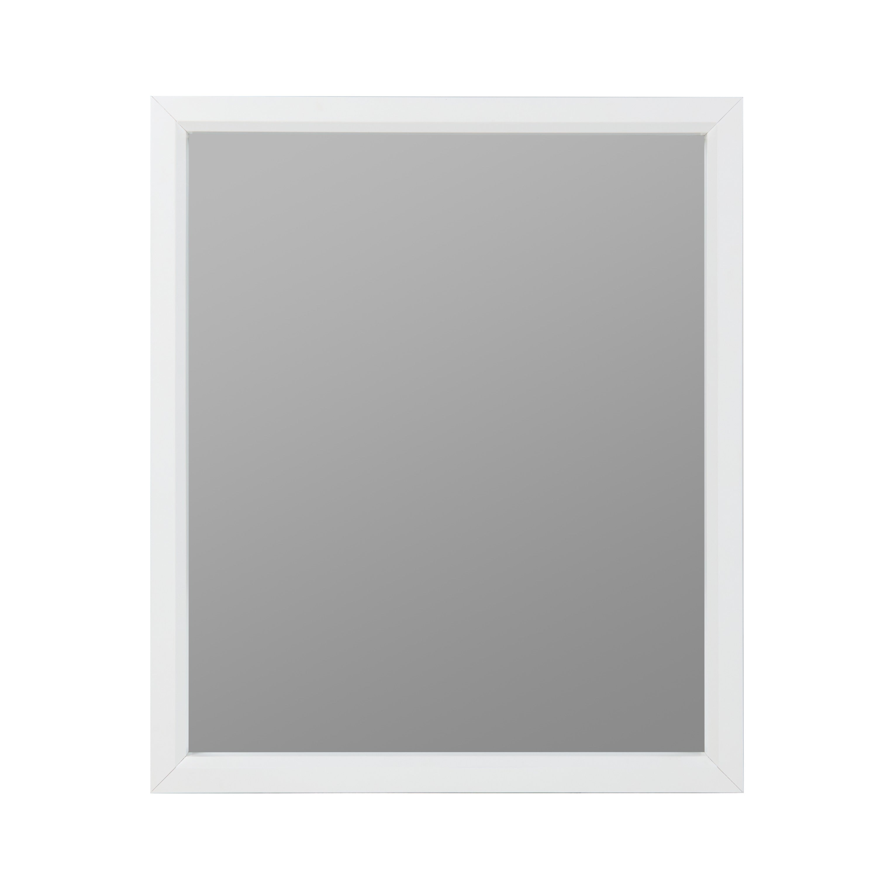 Nova Domus Valencia Contemporary White Mirror