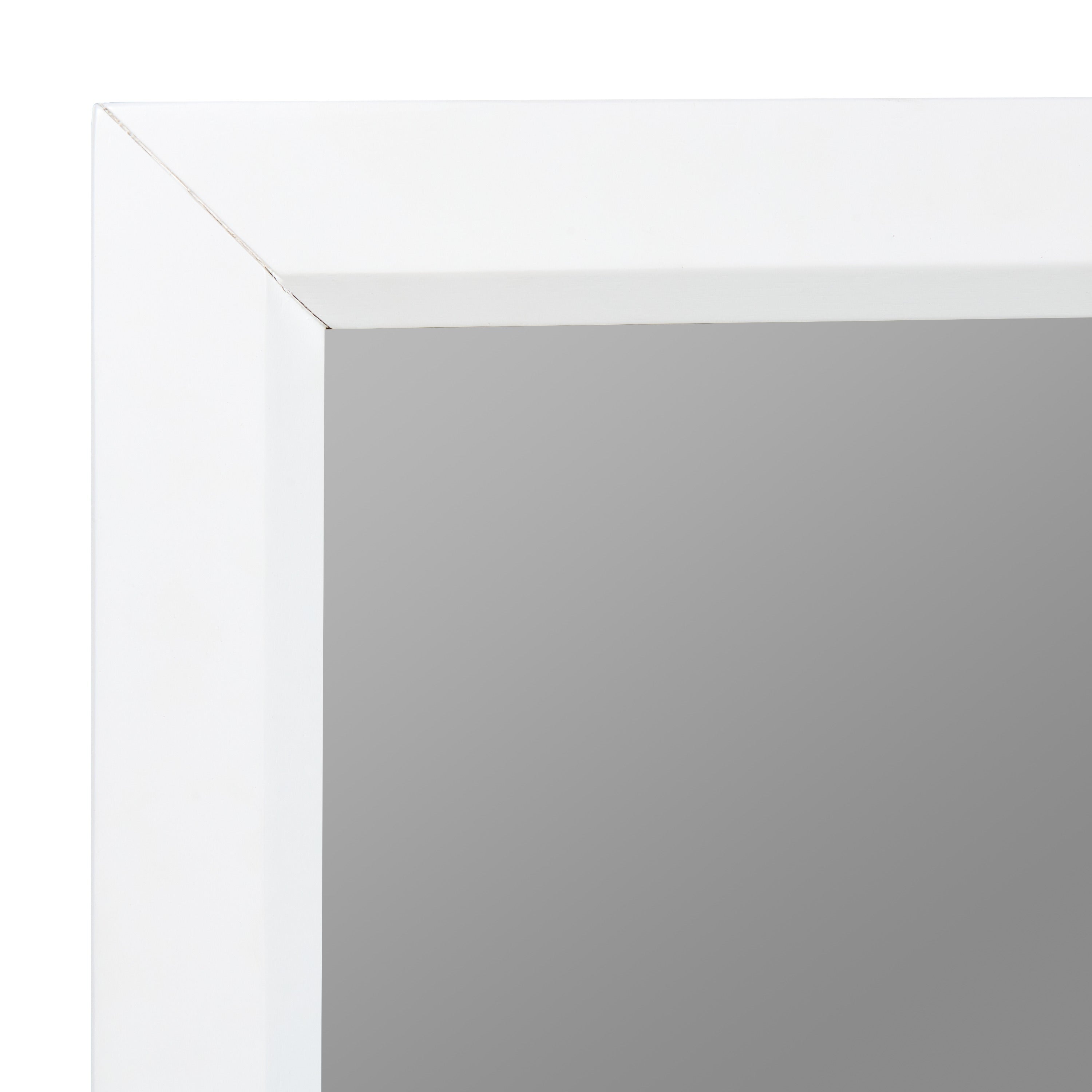 Nova Domus Valencia Contemporary White Mirror