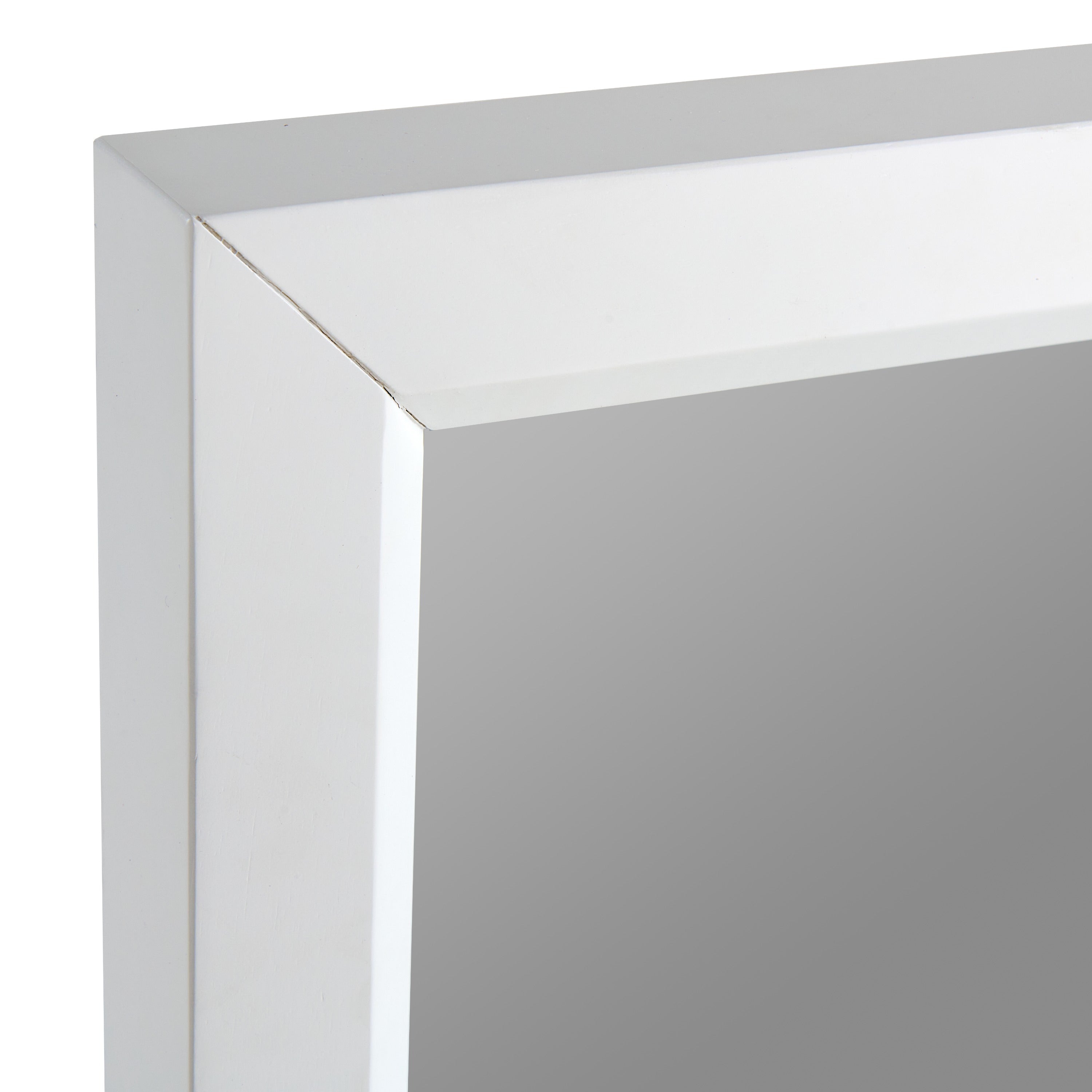 Nova Domus Valencia Contemporary White Mirror