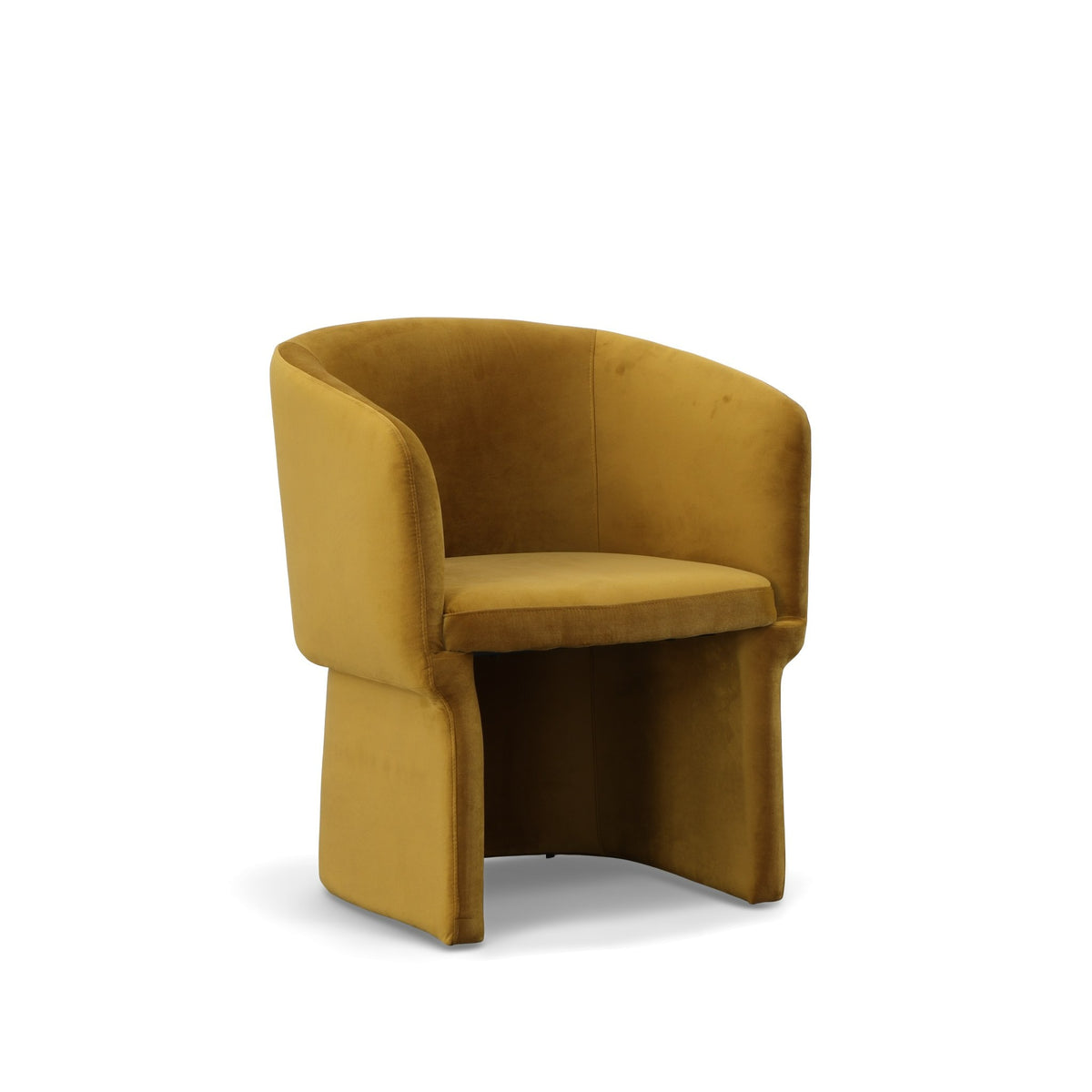Vassar - Burnt Umber Velvet Dining Chair