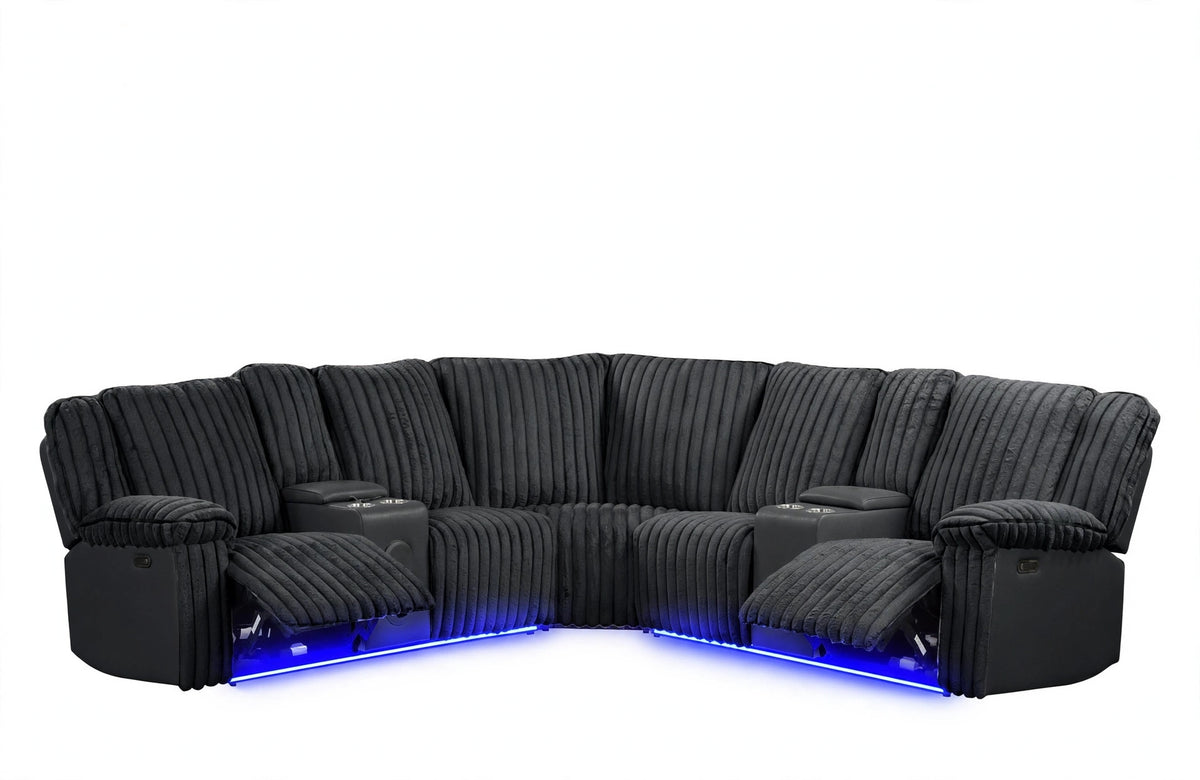 Velocity Power Reclining Sectional