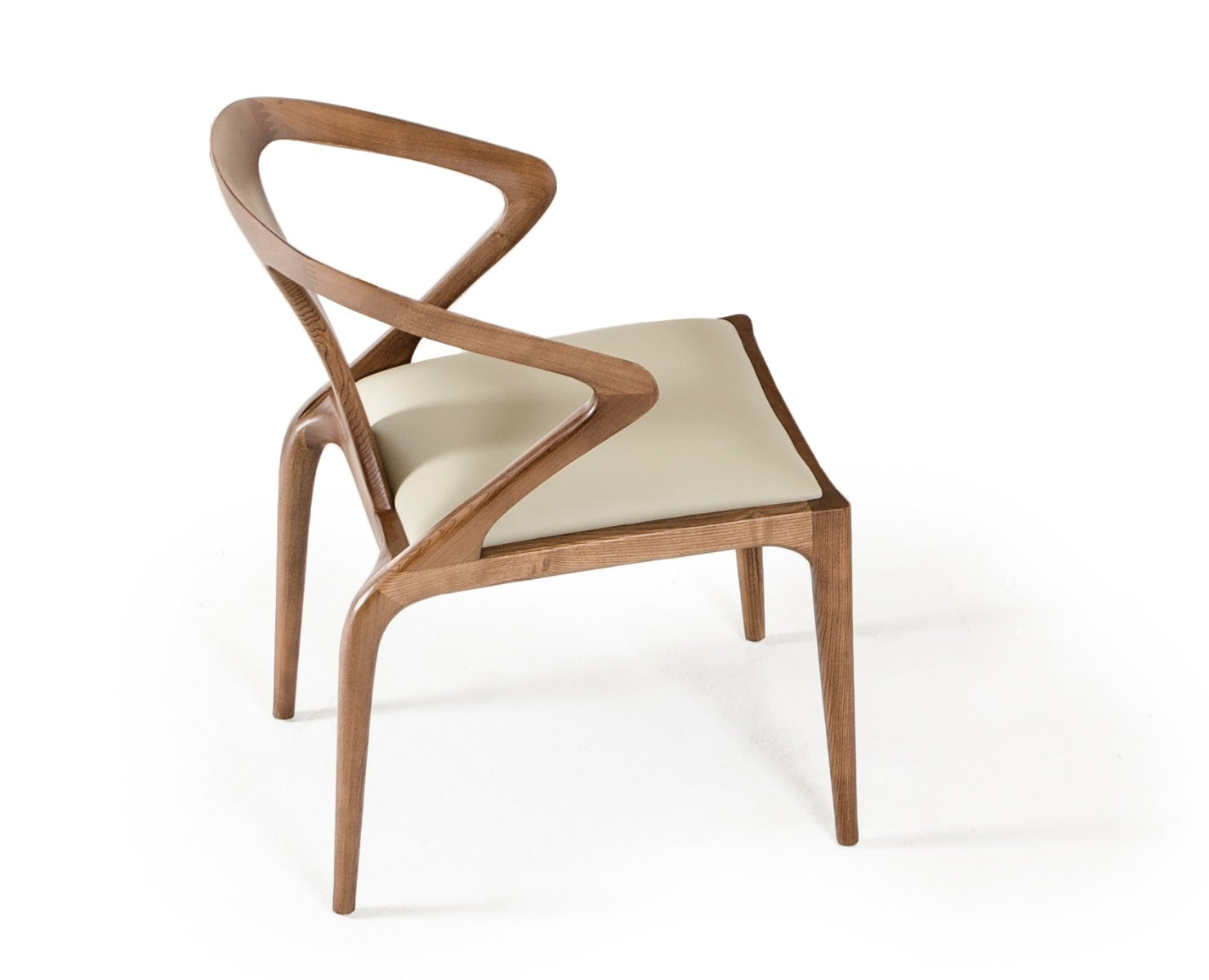 Modrest Campbell Walnut Dining Chair