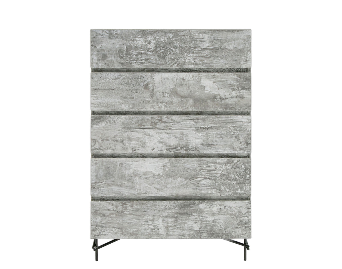 Aria - Italian Modern Multi Grey with texture Chest