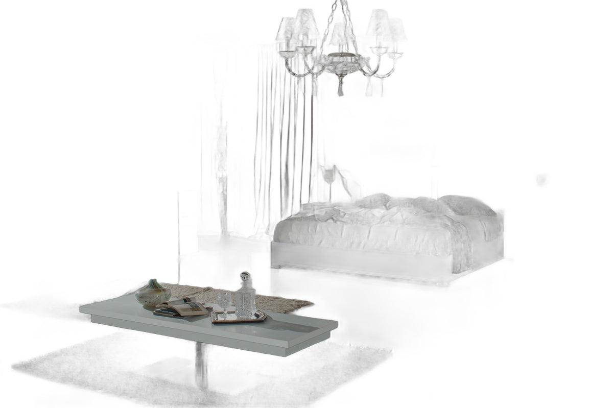 Corrado Italian Modern Grey Mirror