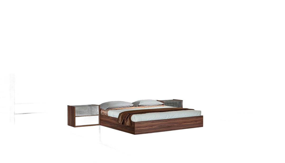 Rado Modern Walnut & Stucco Chest