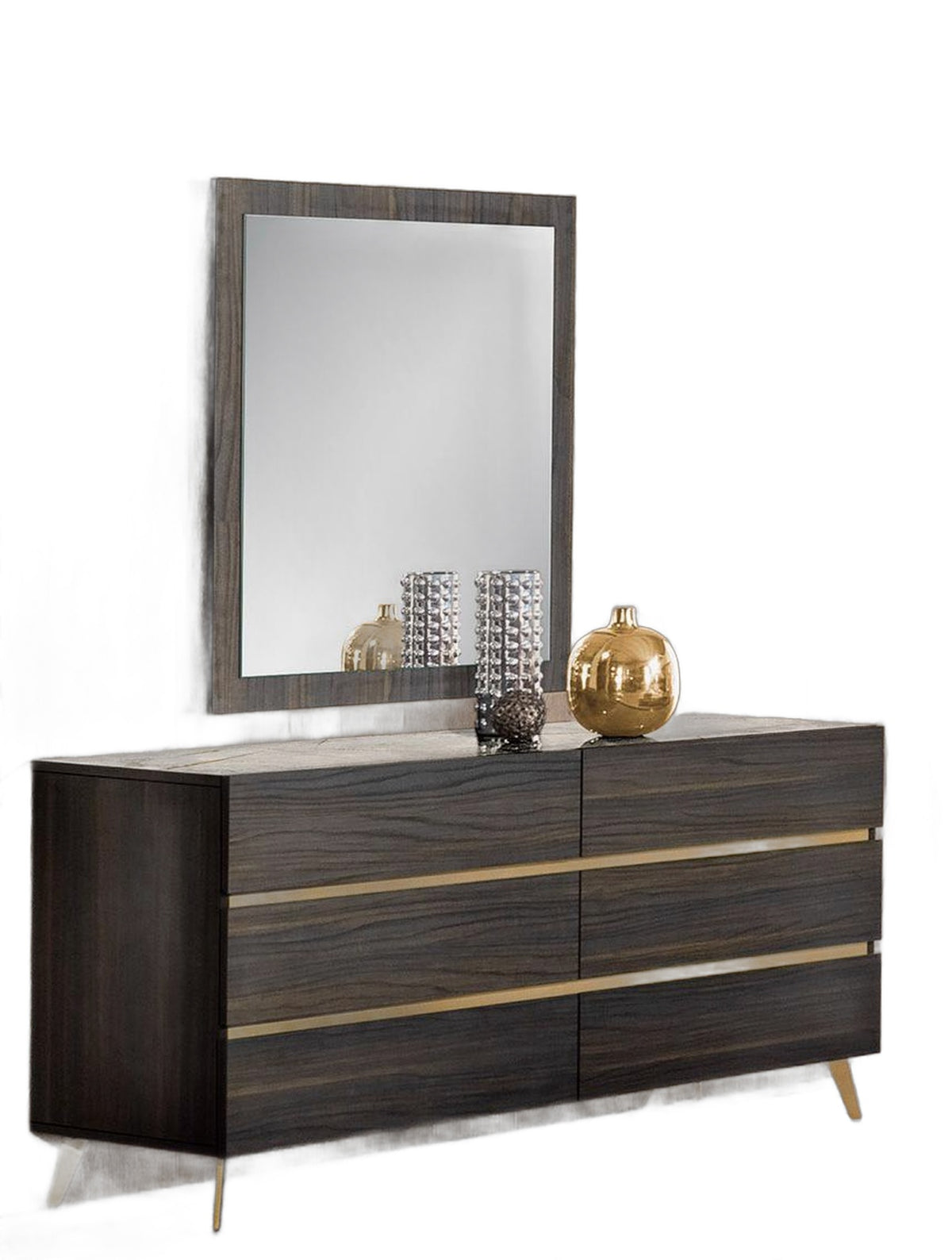 Velondra - Modern Eucalypto + Marble Bedroom Set