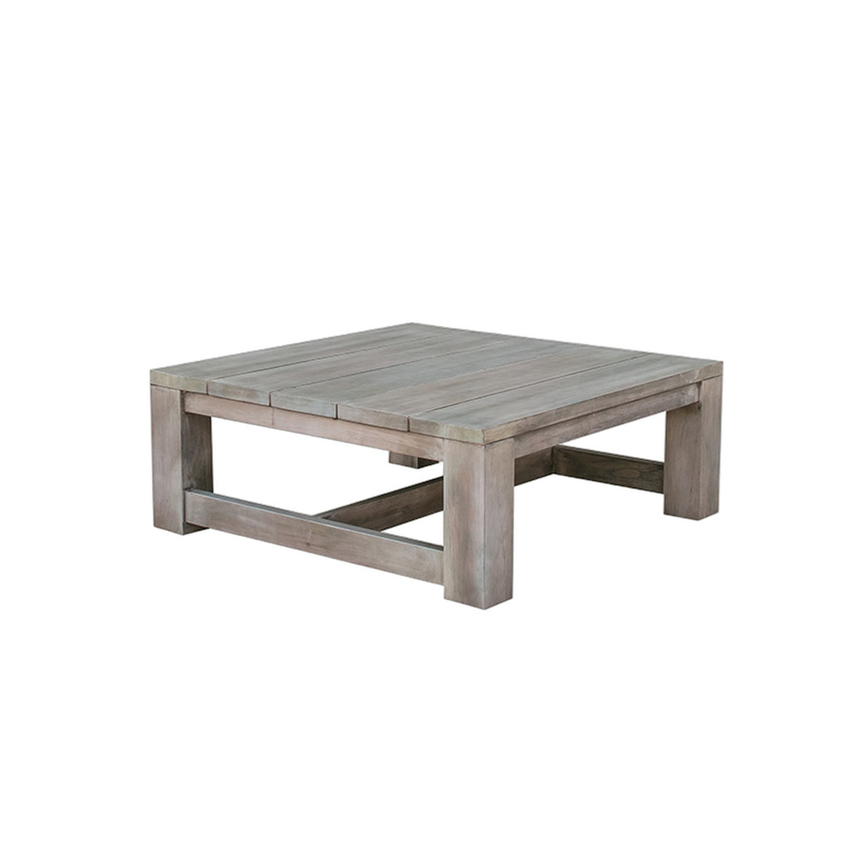 Sapelo Outdoor Grey Acacia Coffee Table