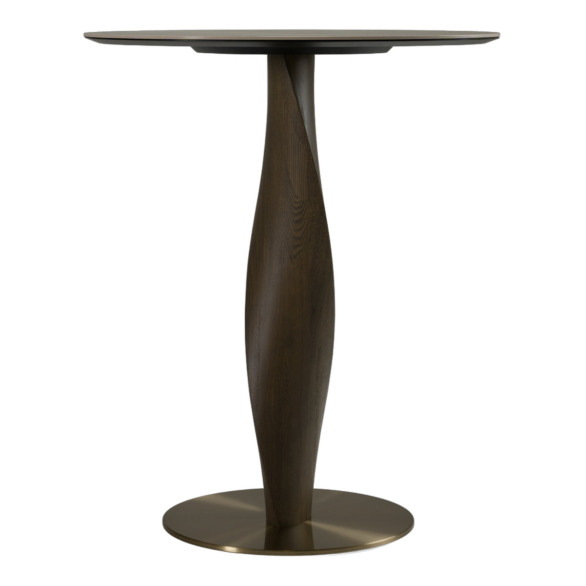 Calvary - Mid-Century Modern Ceramic + Grey Ash Bar Table
