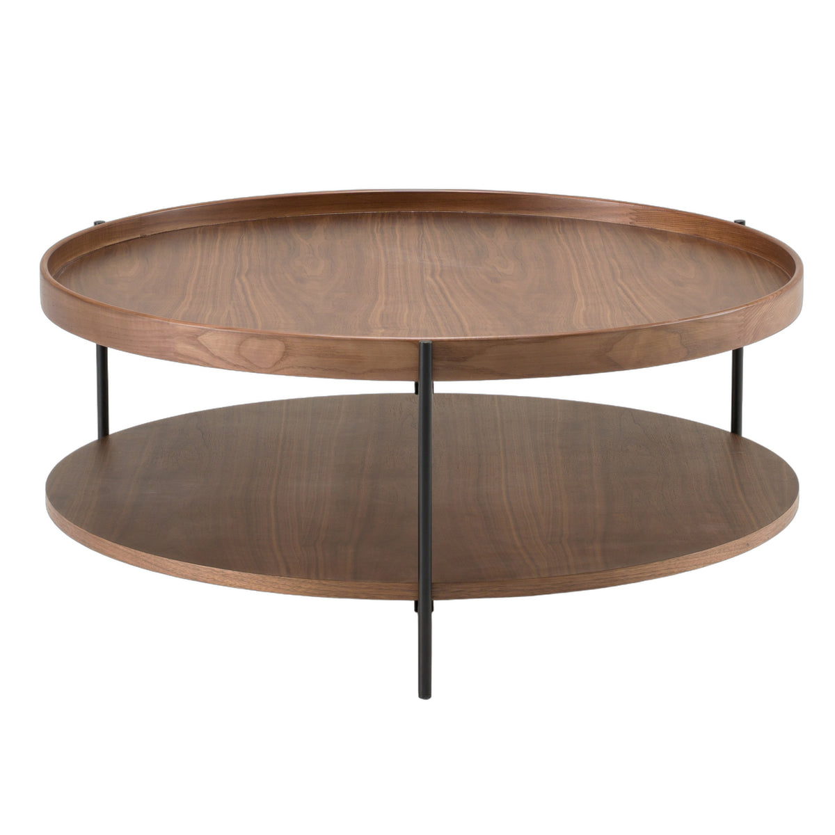 Savoy - Modern Walnut Large Coffee Table